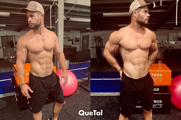 Chris Hemsworth tiene la rutina para acabar con la flacidez en el abdomen